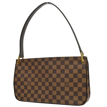 Louis Vuitton Aubagne Bag Damier, Brown, Canvas, Handbag