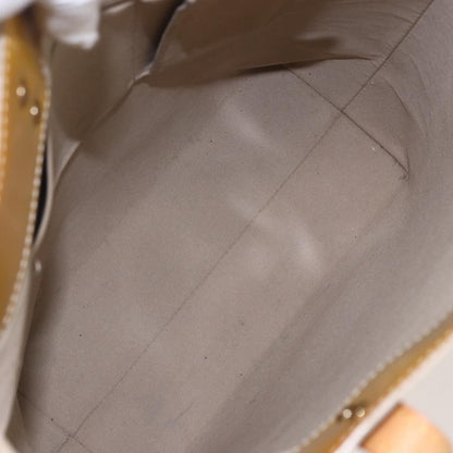 Louis Vuitton Reade Handbag Monogram Vernis, BEIGE, PATENT_LEATHER, Tote bag