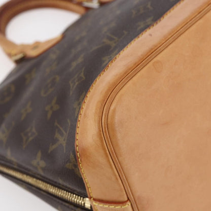 Louis Vuitton Alma Handbag Monogram Canvas, BROWN, CANVAS, Handbag