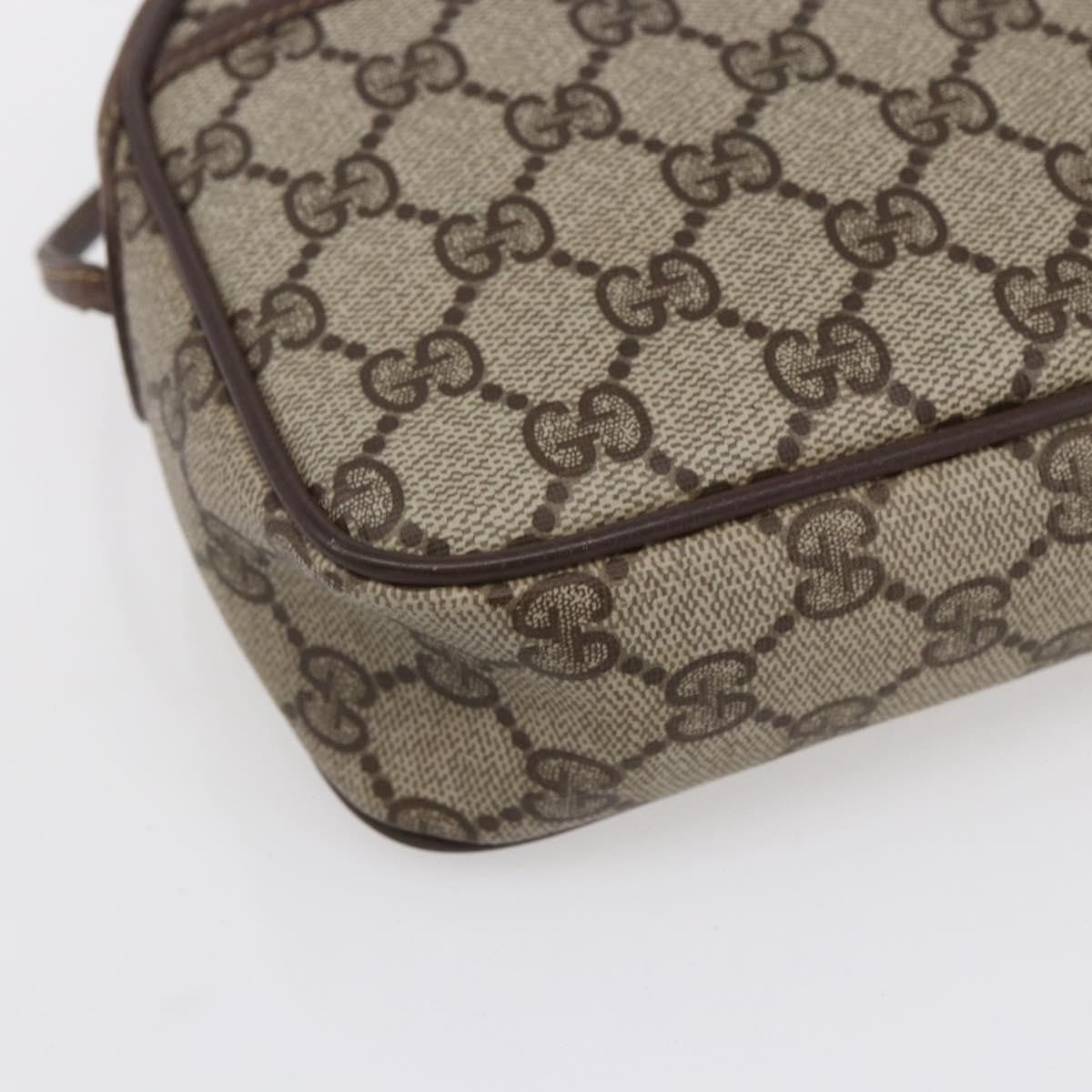 Gucci Micro GG supreme shoulder bag GG canvas, BEIGE, CANVAS, Shoulder bag