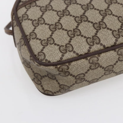 Gucci Micro GG supreme shoulder bag GG canvas, BEIGE, CANVAS, Shoulder bag