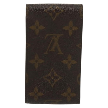 Louis Vuitton Etui Cigarette Case Monogram canvas, BROWN, CANVAS, Toiletry Case
