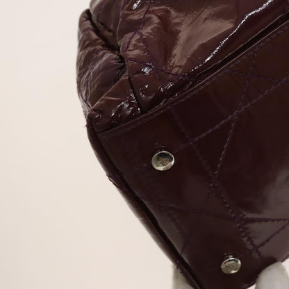 Christian Dior Le Trente Bag Cannage Quilt Patent, PURPLE, PATENT_LEATHER, Shoulder bag