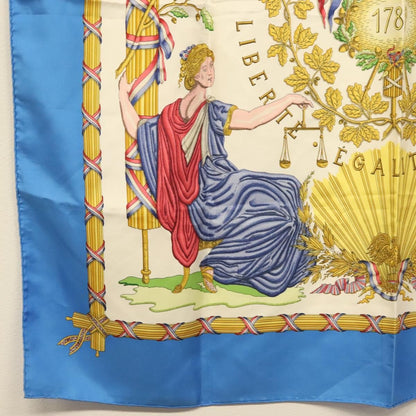 Hermes Carré 90 Silk multicolor, WHITE, SILK, Scarve & shawl