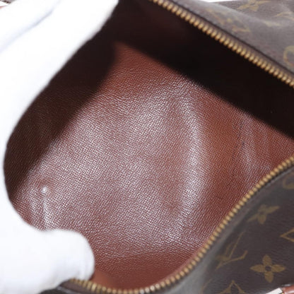 Louis Vuitton Papillon Handbag Monogram Canvas, BROWN, CANVAS, Handbag