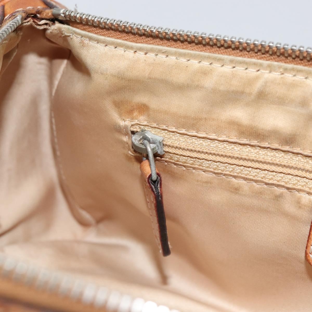 Christian Dior Trotter shoulder bag Canvas, BROWN, PVC, Shoulder bag