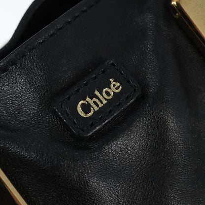 Chloe Ethel Tote Leather, BLACK, LEATHER, Tote bag