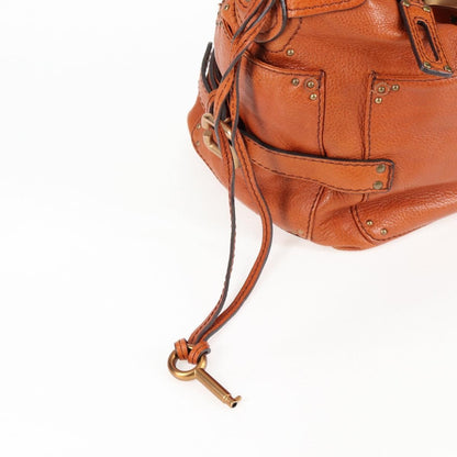 Chloe Paddington Lock Hobo Leather, BLACK, LEATHER, Handbag