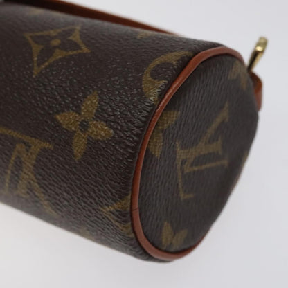 Louis Vuitton Papillon Pochette Monogram Canvas, BROWN, CANVAS, Handbag