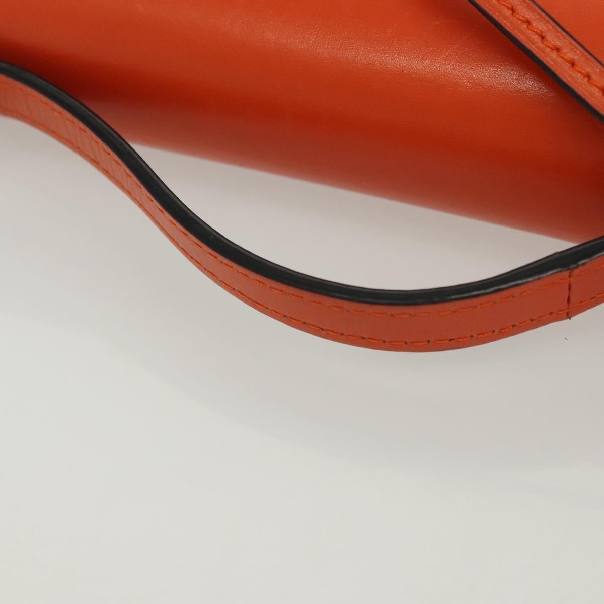 Loewe Barcelona Shoulder Bag Leather, ORANGE, LEATHER, Shoulder bag