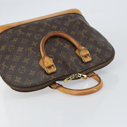Louis Vuitton Alma Handbag Monogram Canvas, BROWN, CANVAS, Handbag