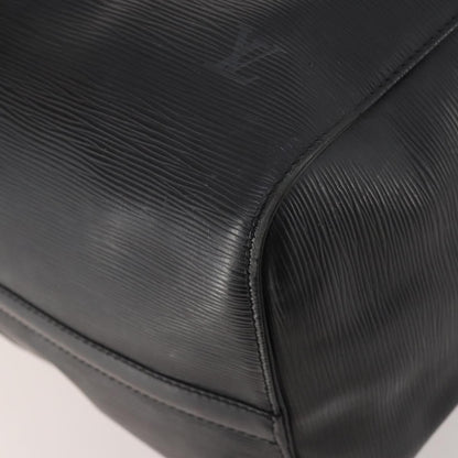 Louis Vuitton Keepall Bag Epi Leather, Black, Leather, Travel Bag