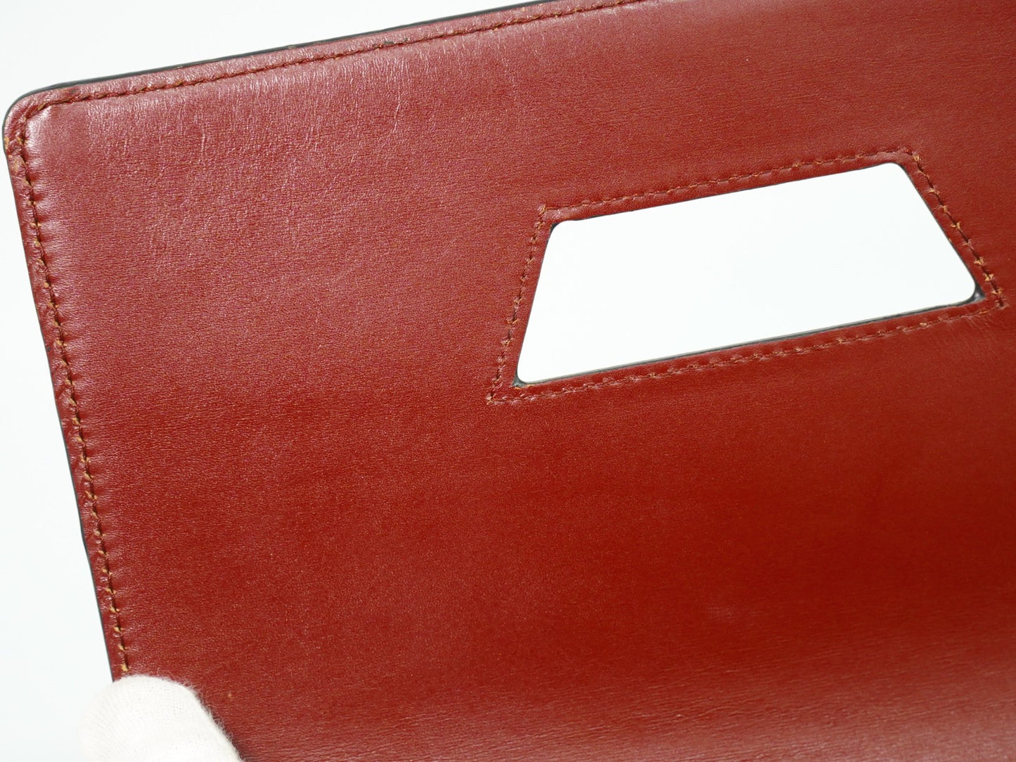 Loewe Barcelona Shoulder Bag Leather, BURGUNDY, LEATHER, Shoulder bag