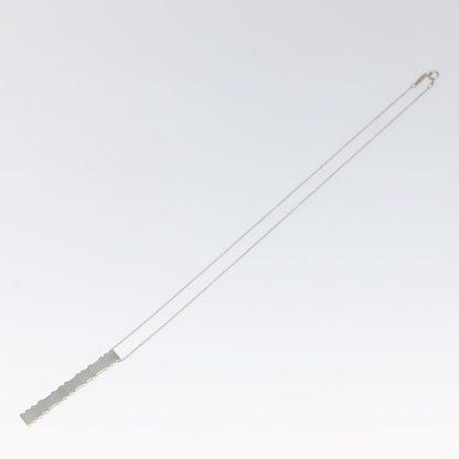 Tiffany & Co. Atlas Bar Pendant Necklace Silver 925, SILVER, SILVER, Necklace