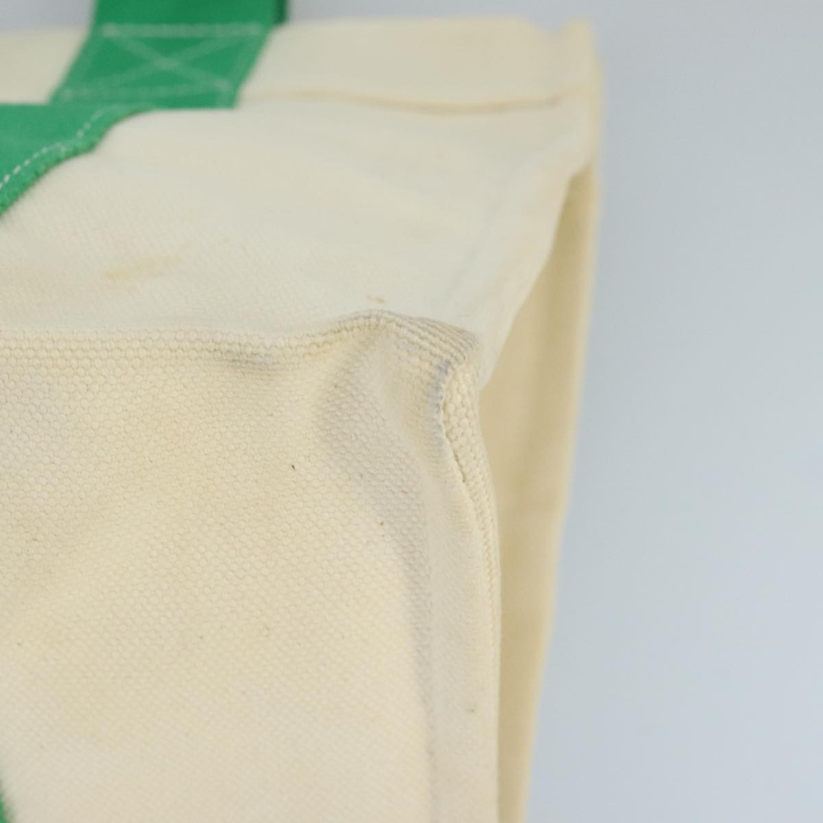 Hermes Bora Bora Tote Toile, GREEN, CANVAS, Tote bag