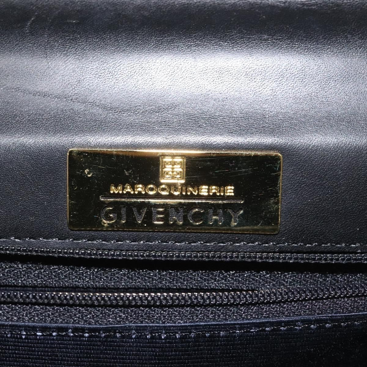 Givenchy Vintage 4G handbag Leather, BLACK, LEATHER, Handbag
