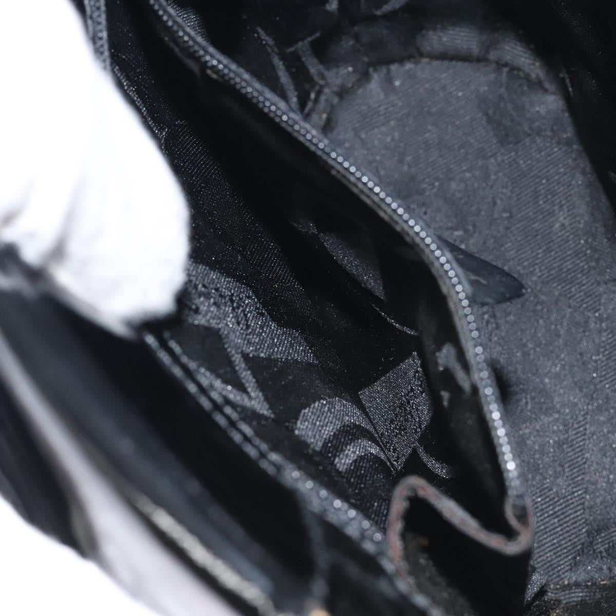 Salvatore Ferragamo Vara Bow Top Handle Bucket Bag Patent Leather, BLACK, PATENT_LEATHER, Handbag