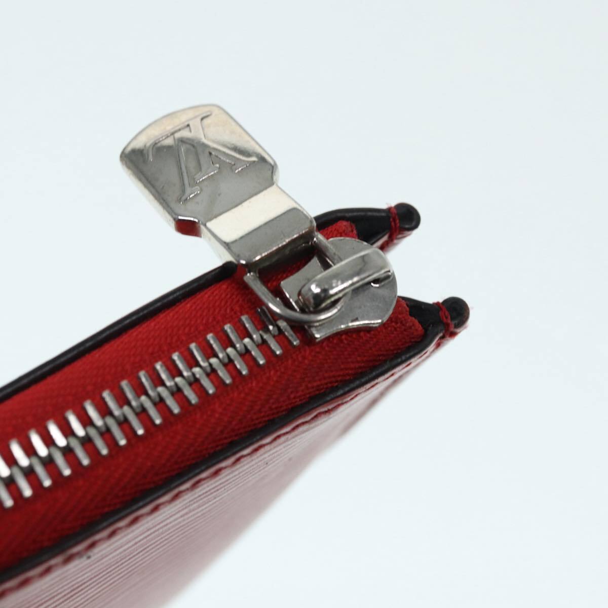 Louis Vuitton Pochette Jour Epi Leather, RED, LEATHER, Clutche & pouche