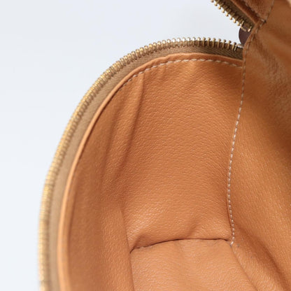 Celine Macadam Vanity Bag Canvas, BROWN, CANVAS, Clutche & pouche