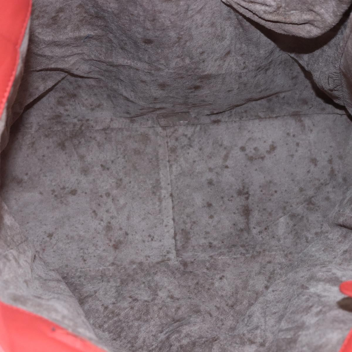 Bottega Veneta Intrecciato Tote Leather, ORANGE, LEATHER, Tote bag