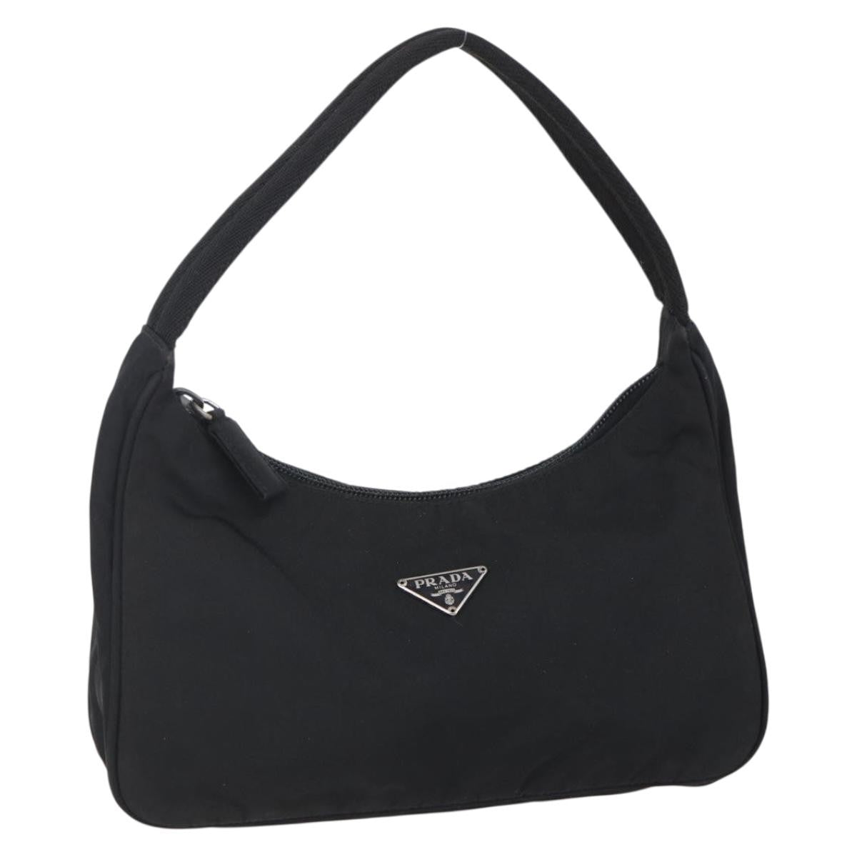 Prada Re-Edition 2000 Hobo Tessuto, BLACK, NYLON, Handbag