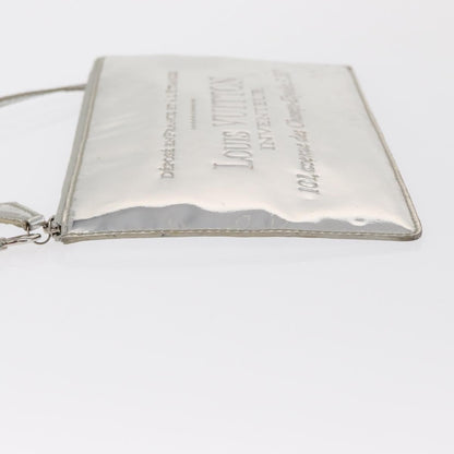 Louis Vuitton Pochette Clutch Monogram Miroir PVC, SILVER, PVC, Clutche & pouche