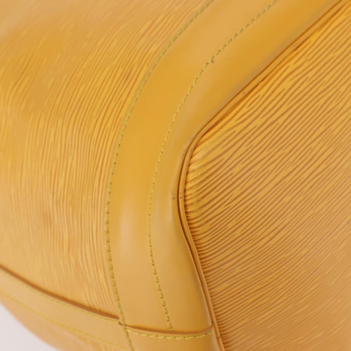 Louis Vuitton Noe Handbag Epi leather, YELLOW, LEATHER, Shoulder bag