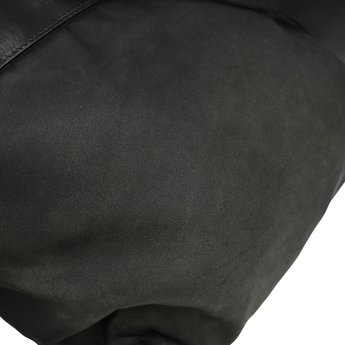 Prada Buckle Messenger Bag Tessuto, BLACK, NYLON, Shoulder bag