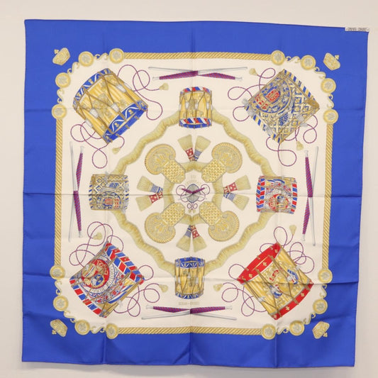 Hermes Carré 90 Silk multicolor, BLUE, SILK, Scarve & shawl