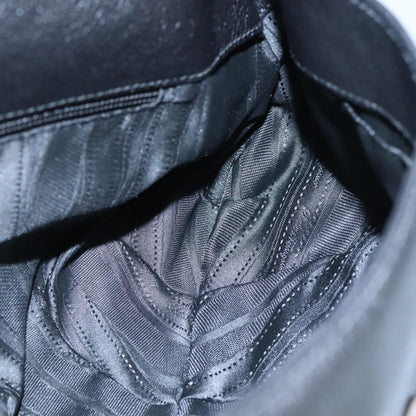 Salvatore Ferragamo Flap Handbag Leather, BLACK, LEATHER, Handbag