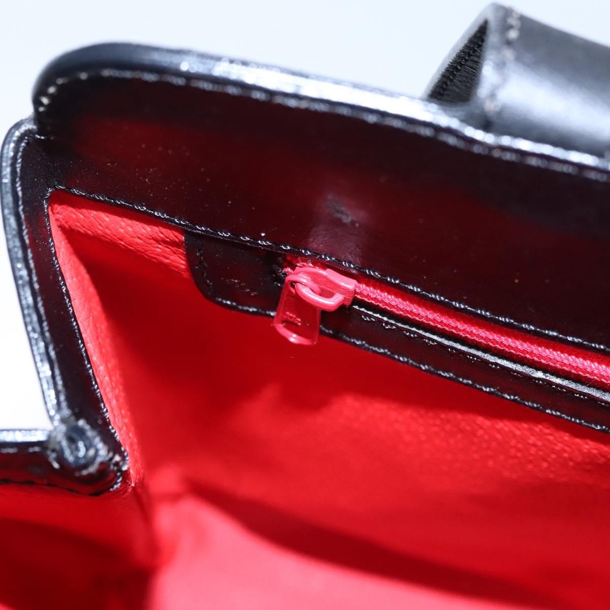 Celine Shoulder Bag Suede and leather, BLACK, SUEDE, Shoulder bag