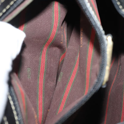 Loewe Vintage Velazquez Top Handle Bag Leather, BLACK, LEATHER, Handbag