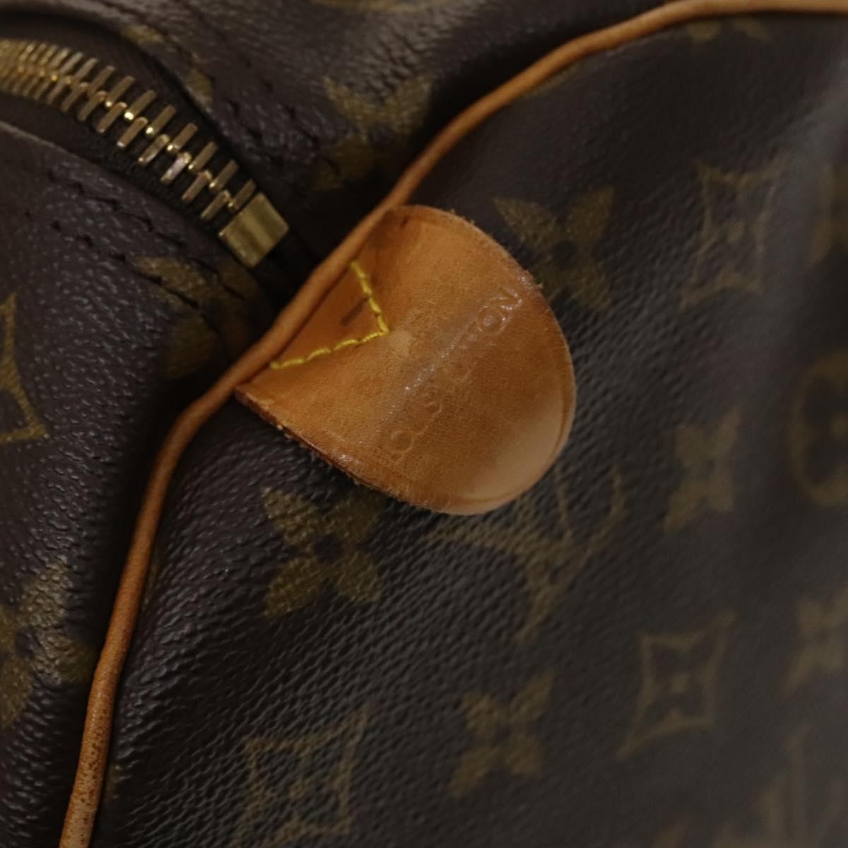 Louis Vuitton Keepall Bag Monogram Canvas, BROWN, CANVAS, Travel bag