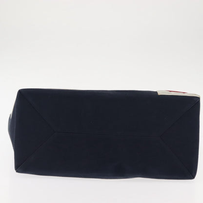 Chanel No.5 Tote Canvas and Leather, NAVY, CANVAS, Tote bag