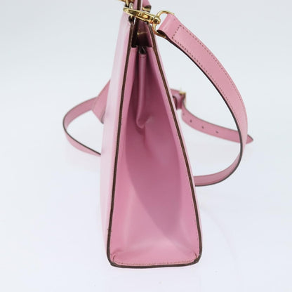 Celine Handbag Leather, PINK, LEATHER, Handbag