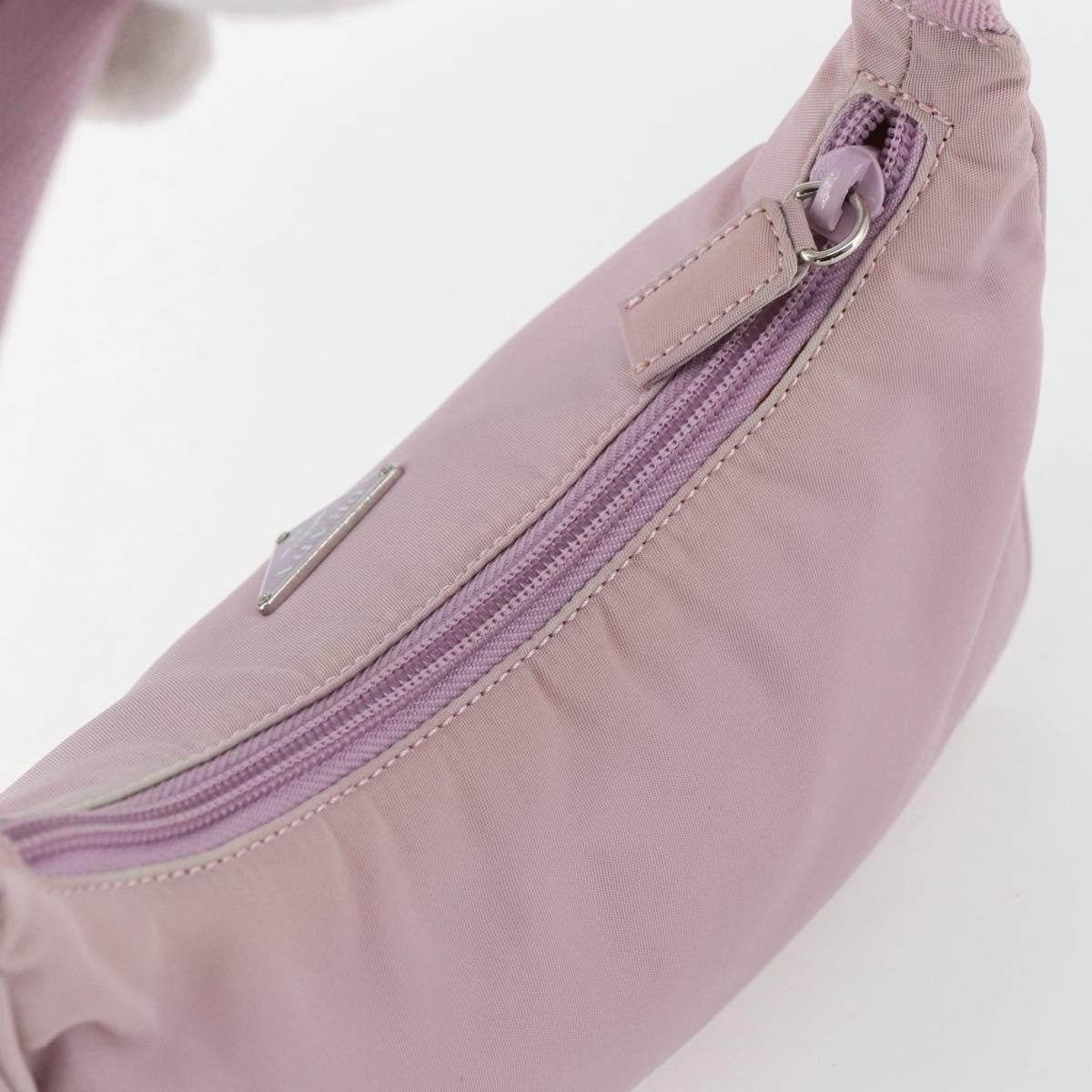 Prada Hobo Tessuto, PINK, NYLON, Handbag