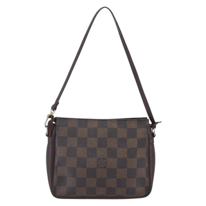 Louis Vuitton Trousse Make Up Bag Damier, BROWN, CANVAS, Clutche & pouche