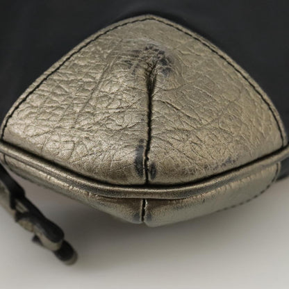 Burberry Vintage Shoulder Bag Nylon, BLACK, NYLON, Shoulder bag