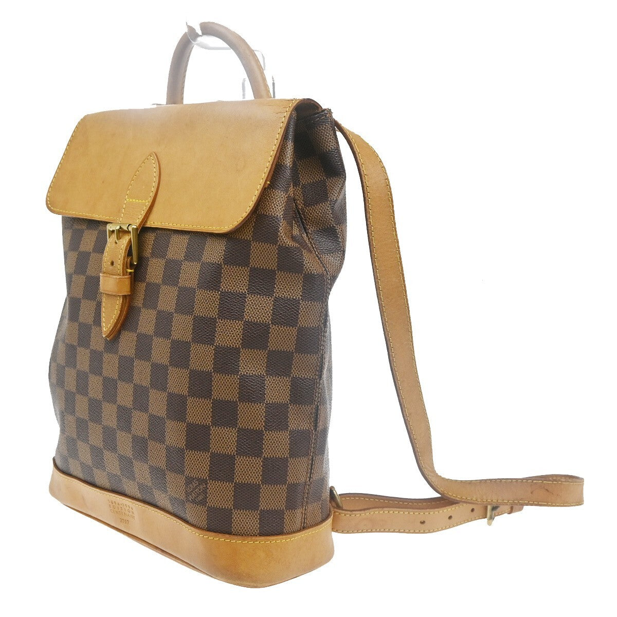 Louis Vuitton Arlequin Backpack Damier, BROWN, CANVAS, Backpack