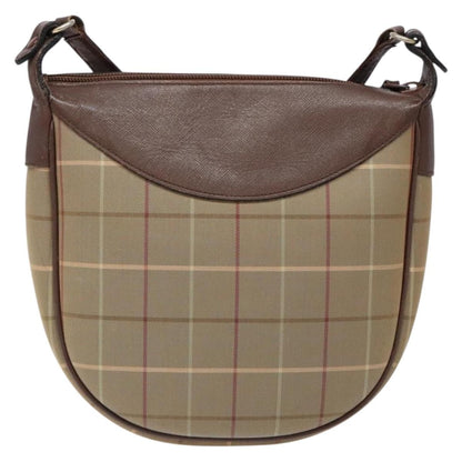 Burberry Nova check Shoulder bag Canvas, BEIGE, CANVAS, Shoulder bag
