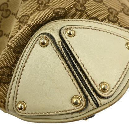 Gucci Indy Hobo GG Canvas, BROWN, CANVAS, Handbag