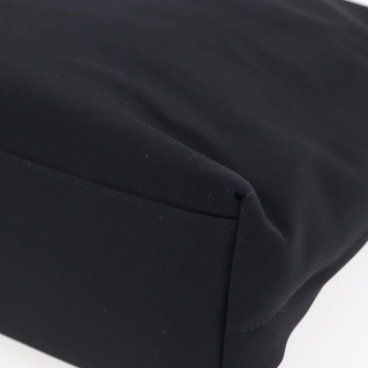 Salvatore Ferragamo Vintage Shoulder Bag Canvas, BLACK, CANVAS, Shoulder bag