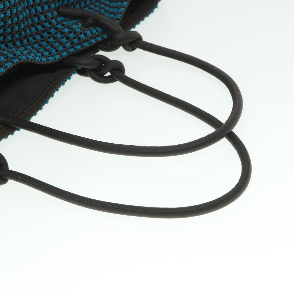 Bottega Veneta Beak Shopper Tote Nylon, BLUE, NYLON, Tote bag