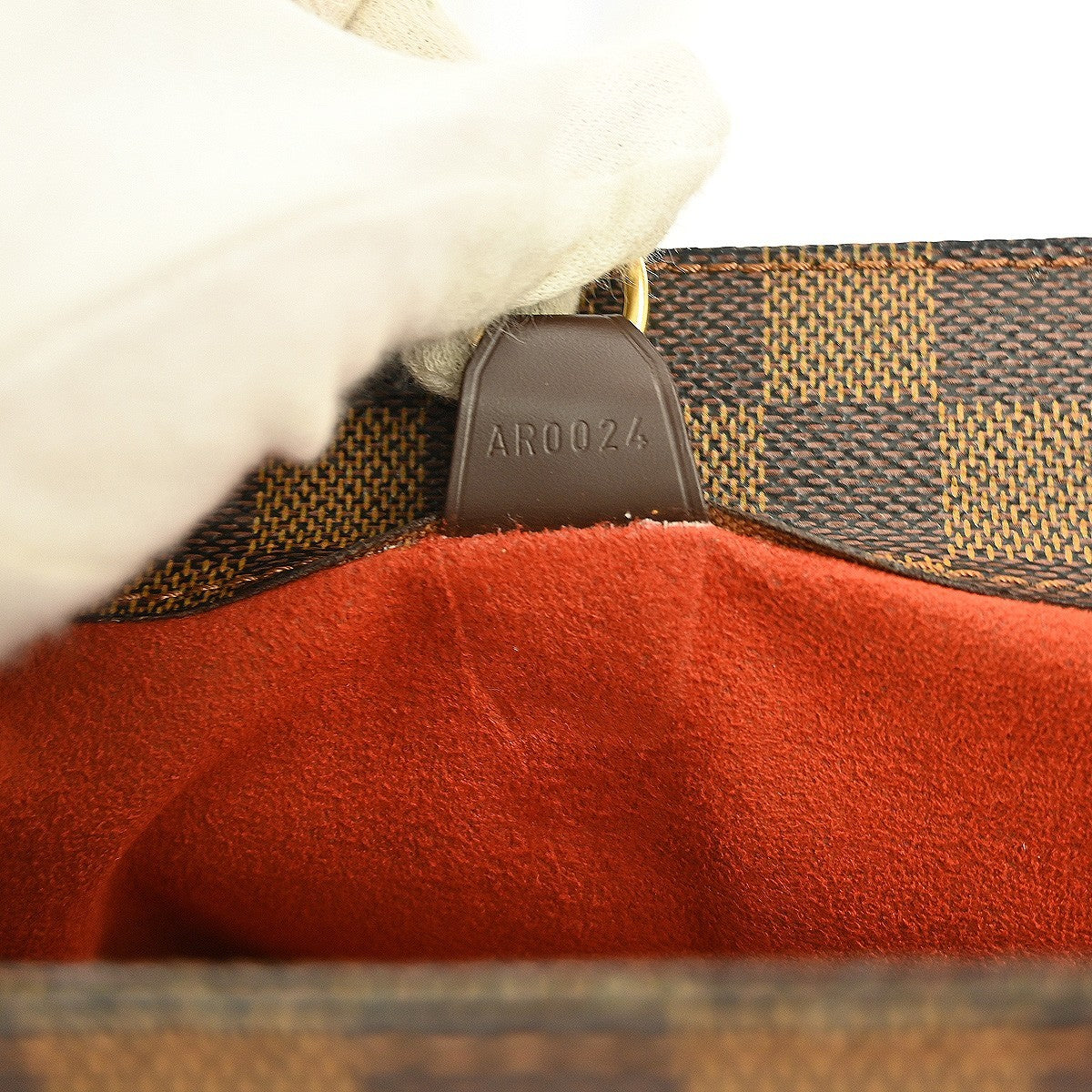 Louis Vuitton Parioli Handbag Damier, BROWN, CANVAS, Shoulder bag