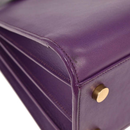 Saint Laurent Sac de Jour NM Bag Leather, PURPLE, LEATHER, Handbag