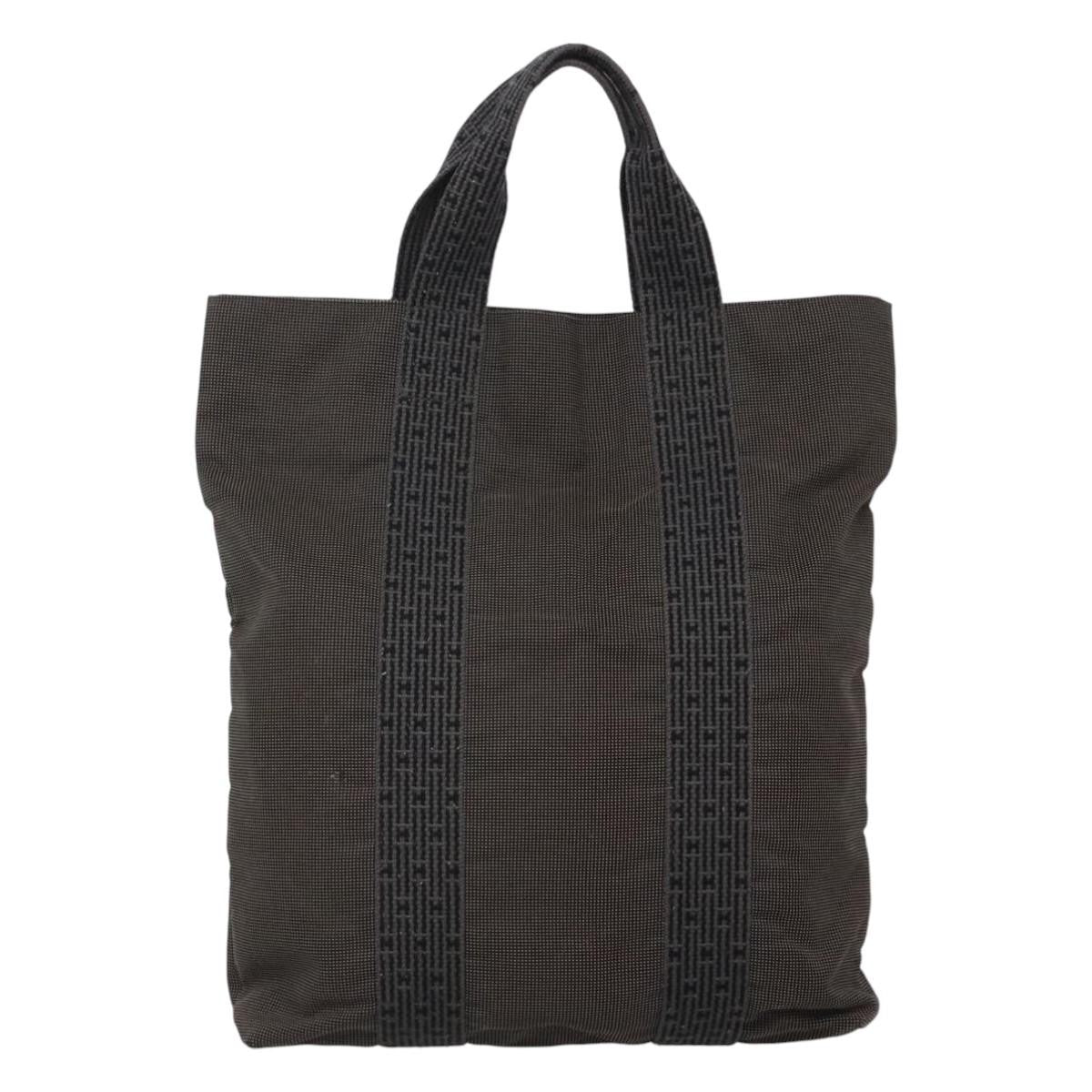 Hermes Fourre-tout Herline Fourre-tout Herline, GRAY, CANVAS, Tote bag