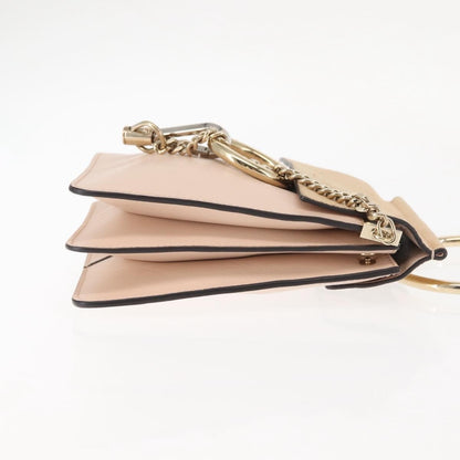 Chloe Faye Bracelet Crossbody Bag Leather and Suede, PINK, SUEDE, Crossbody bag