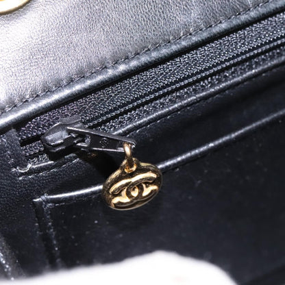 Chanel CC Turnlock Top Handle Flap Bag Patent leather, BLACK, PATENT_LEATHER, Handbag