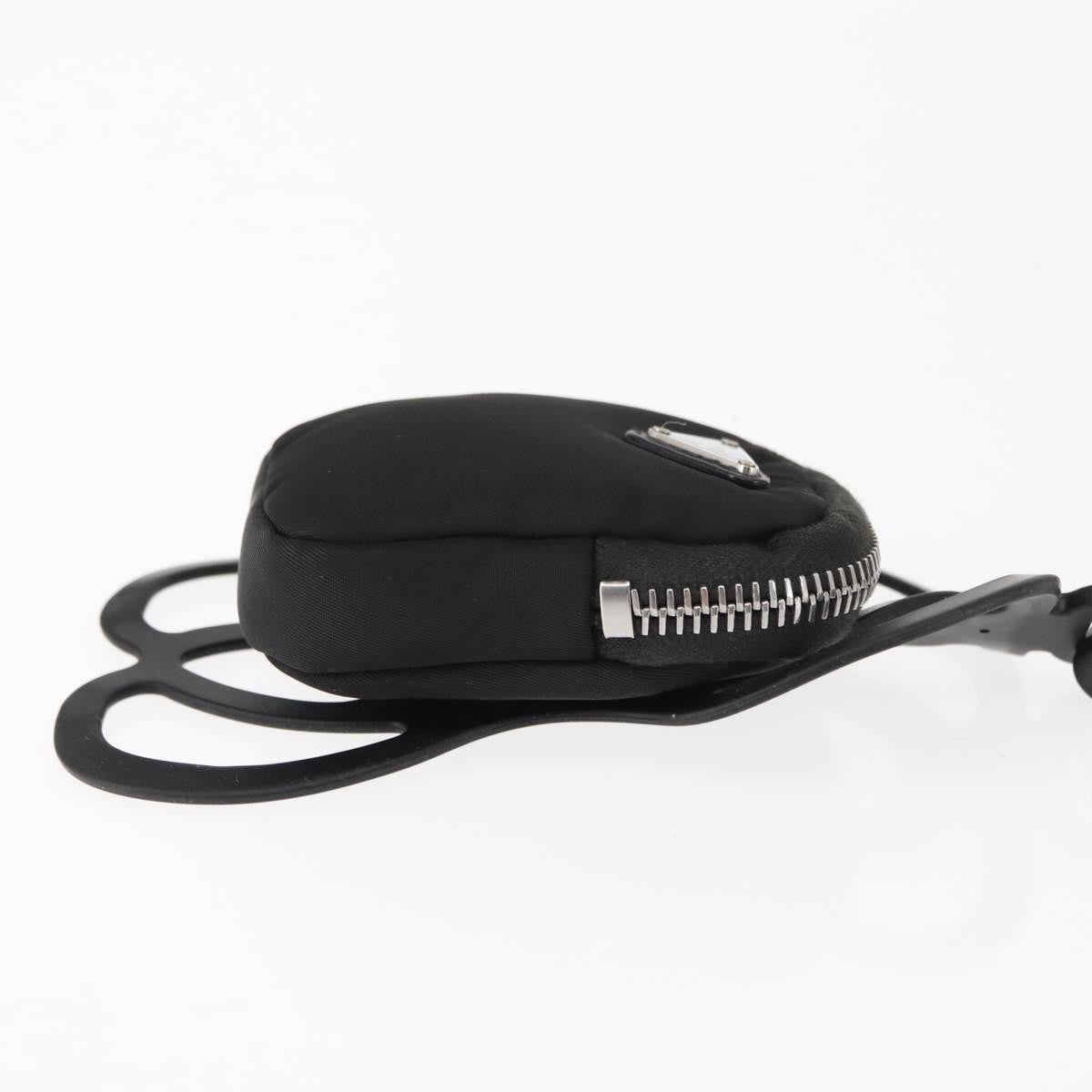 Prada Cargo Phone Holder Crossbody Bag Tessuto, BLACK, NYLON, Crossbody bag