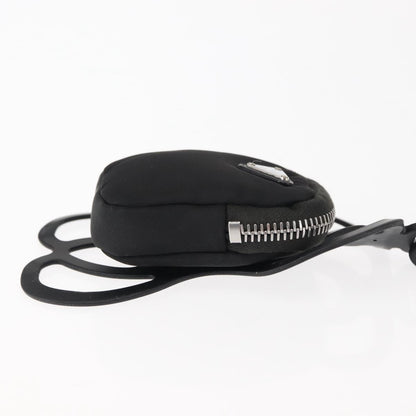 Prada Cargo Phone Holder Crossbody Bag Tessuto, BLACK, NYLON, Crossbody bag